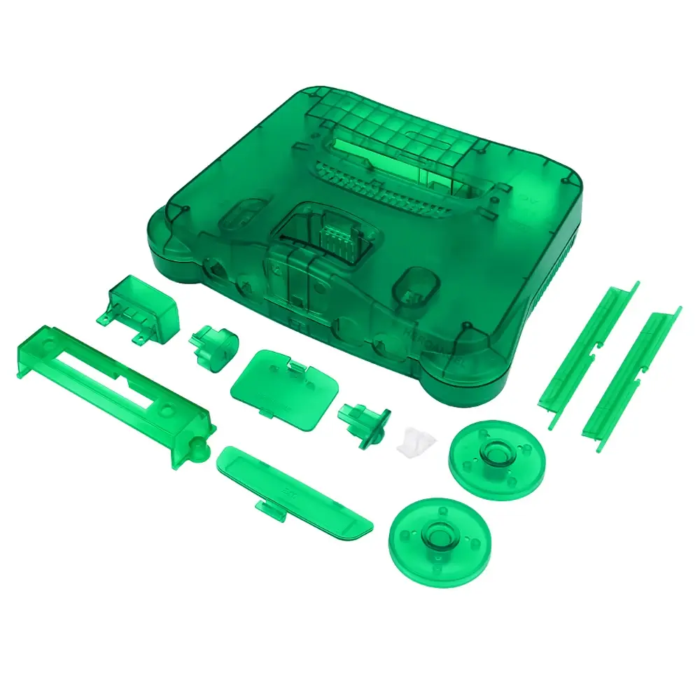 BITFUNX_Nintendo_64_Gehäuse_Transparent_Green.webp