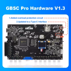 Bitfunx GBSC Pro im Einsatz als Retro-Upscaler für HDMI