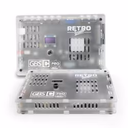 Bitfunx GBSC Pro Anschlüsse für VGA, Composite-AV und S-Video
