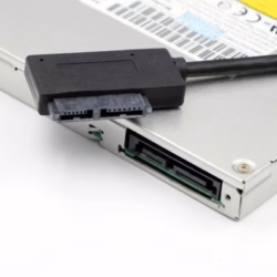 Alternative view of 7+6 13-Pin Slim SATA auf USB CD DVD Rom Adapterkabel